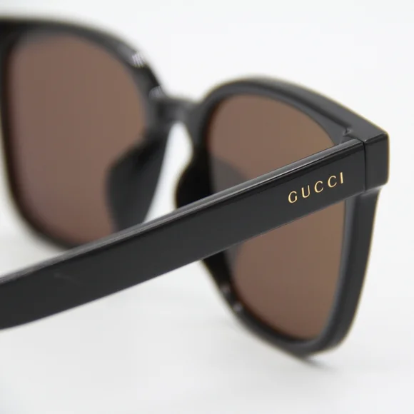 NEW GG1346SK 002 GUCCI MEN BLACK SQUARE SUNGLASSES